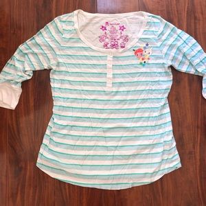 Vintage Tokidoki 3/4 sleeve shirt